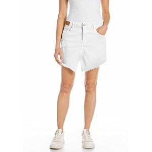 Replay Mini-jeansrok voor dames, 001 Optical White, 23W