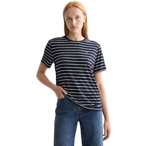 Scotch & Soda - Gestreept T-shirt - Korte Mouwen - Regular Fit