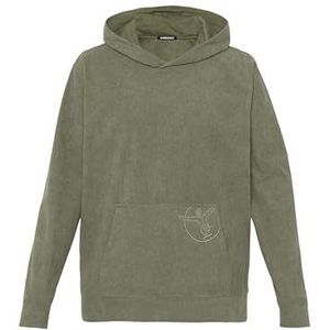 Chiemsee - Hoodie - Dusty Olive - Met Capuchon - Lange Mouwen