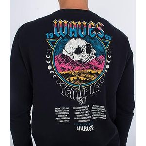 Hurley Heren M Wave Tour Crew Pullover Sweater