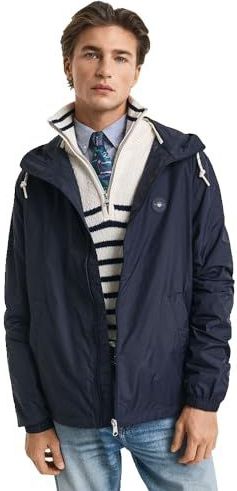 GANT - Windjack - Groen - Gerecycled Polyamide - Waterafstotend