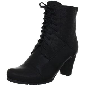 Andrea Conti 0614153 Dames klassieke halfhoge laarzen & enkellaarsjes, Zwart Zwart Zwart 002, 41 EU