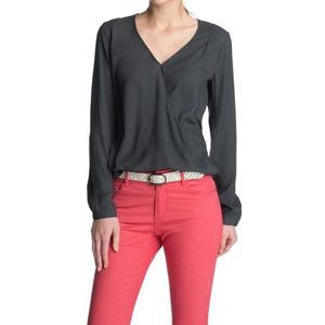 ESPRIT Collection dames bootcut-jeans, grijs (052 basalt grey), 32