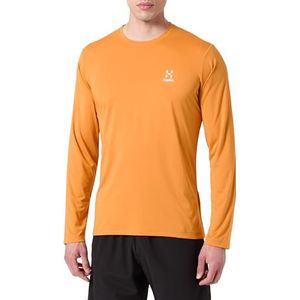 Haglöfs 606914_48H TREKK TECH LS T-Shirt Heren Desert Geel Maat M, Desert Yellow, M