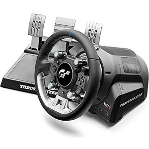 Thrustmaster T-GT II -Racestuur met Pedaalset met 3 Pedalen, PS5, PS4, PC