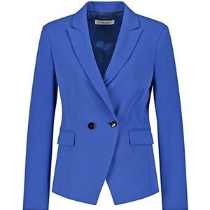 Gerry Weber Dames 830037-31340 Blazer met lange mouwen, Electric Blue, 48