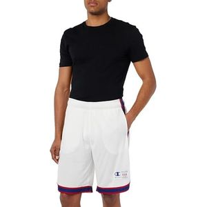 Champion Legacy Basketball - Soft Mesh Bermuda Shorts, Wit, XXL Heren FW23, Bianco, XXL