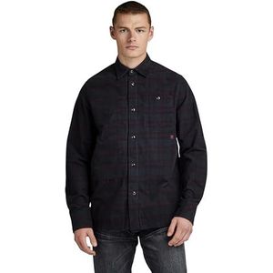 Workwear Panel Regular Shirt ls, Veelkleurig (Dk Black Kai Check D23560-d413-g097), M