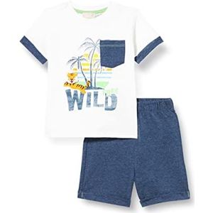 Chicco Kinderset met T-shirt en korte shorts, 038, 9M jongens 0-24