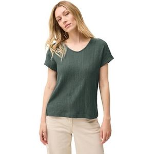 Cecil - Dames Shirt - Groen - Smokstructuur