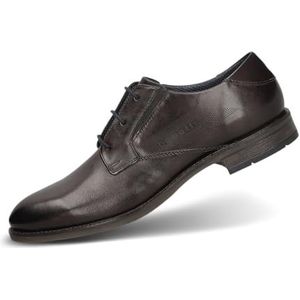 bugatti - 311-AJY06 - Leren Schoen - Donkerbruin