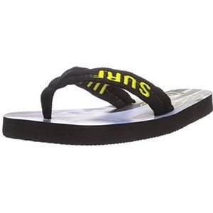 NAME IT Zhoko 215 Teenslippers voor jongens, Meerkleurig Lemon Tonic, 28/29 EU