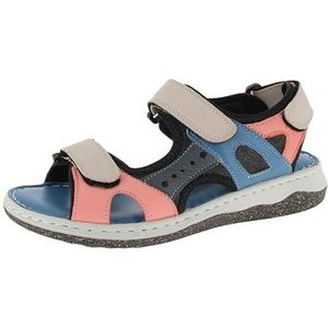 Andrea Conti Damessandalen, roze gecombineerd, 39 EU, Roze gecombineerd, 39 EU