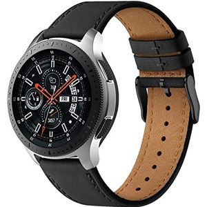 YHC Lederen bandjes voor Samsung Galaxy Watch 46 mm/Galaxy Watch 3 45 mm/Gear S3 Frontier