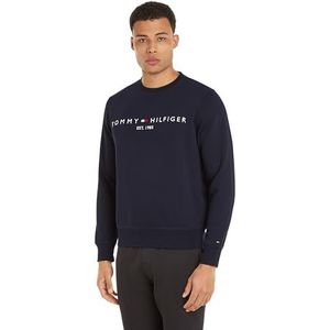 Tommy Hilfiger Tommy Logo Sweatshirt voor heren, woestijn hemel, S