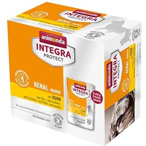 animonda Integra Protect Integra Protect Renal natvoer voor katten, niervoer voor katten, niervoer voor katten bij nierinsufficiëntie, natvoer voor katten, met kip, 8 x 85 g