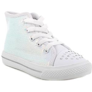 PRIMIGI Ivy kerststal voor meisjes, wit iriscent, 28 EU