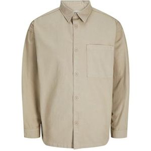 Jack & Jones JCOHELVETICA Washed Overhemd LS, Silver Sage, L