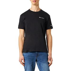 Champion Eco Future Jersey Graphic S/S T-shirt, zwart, L voor heren