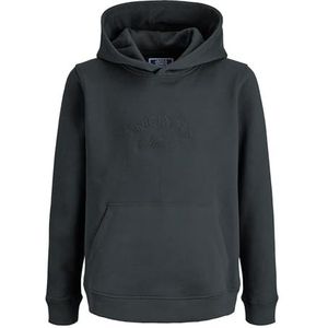JACK & JONES Jorbleecker Branding Sweat Hood Bf Jnr, Bos River, 128