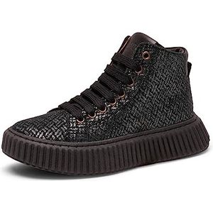 Bisgaard Debbie L Sneakers voor meisjes, Black Glitter, 40 EU