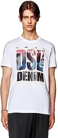 Diesel - T-Diegor-L7 - T-shirt - Wit - Heren - Katoen