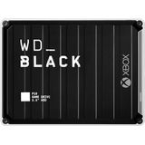 WD_BLACK P10 Game Drive for Xbox 4 TB (1 Maand Xbox Game Pass Ultimate, snelheden tot 130 MB/s, voor Xbox) Zwart met witte rand