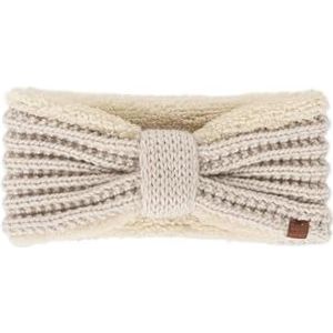 BICKLEY + MITCHELL Chunky Cable Headband Hoofdband, Linen, één maat voor meisjes, Linnen, Eén maat