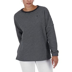 Alife and Kickin DeniseAK Z Sweatshirt Dames Sweatshirt Crewneck Trui Ronde Hals Pullover XS-XXL, Maanless Melange, M, Moonless Melange, M