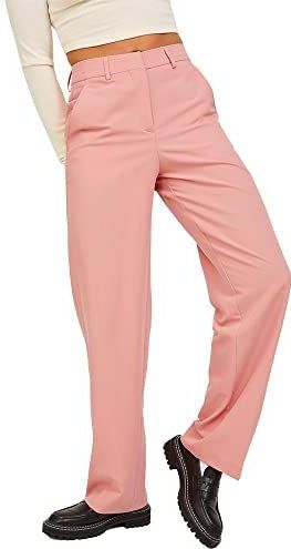 Bandplooibroek - Mary - Effen - Gerecycled Materiaal - High Waist - Lang