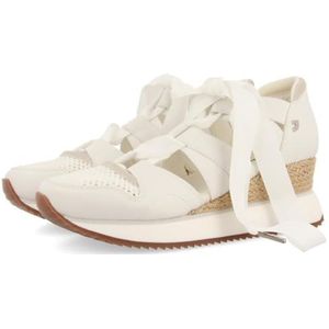 Gioseppo - 72193 Sandalen - Off-white - Jute Gevoerde Wedge