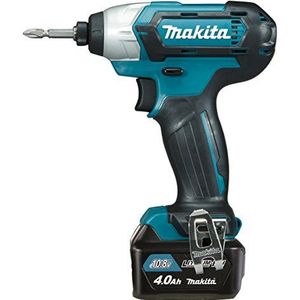 Makita TD110DSMJ Accu-slagschroevendraaier, 10,8 V, 4 Ah, 2 accu's en oplader in Makpac,