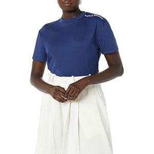 maison blanche Unisex's Geborduurd T T-shirt, Midnight Blue, 6, Middernacht Blauw, 28