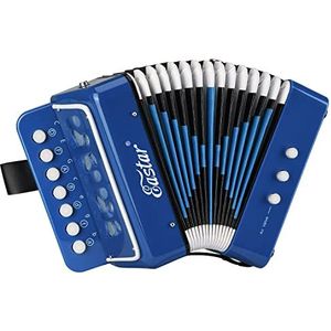 Lieke - Accordeon - Met 10 knoppen en inzetstuk - Ideaal als