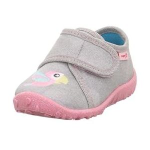 Superfit Spotty pantoffels voor jongens en meisjes, lichtgrijs 2500 25, 18 EU, lichtgrijs 2500 25, 18 EU