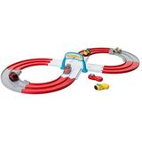 Chicco Race Car Track RC Snelweg - 2 Afstand Bestuurbare Auto's - 2 Spelers - 2 Configuraties Mogelijk - Infrarood Afstandsbedieningen - Kinderspeelgoed - 1 tot 4 Jaar - Rood/Wit - 1,5 Meter