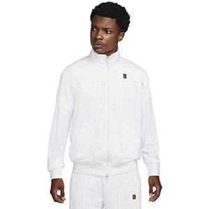 Nike Heren Jacket Nikecourt, White/White/White, DC0620-100, 2XL