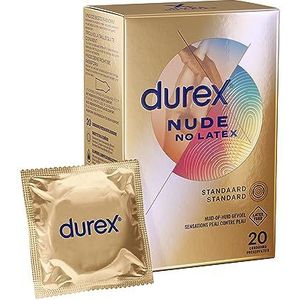 Durex - Condooms Nude - Latexvrij - Huid op Huid Gevoel - 20 stuks