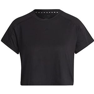 adidas Aeroready Train Essentials 3 Bar Logo Crop T-shirt voor dames