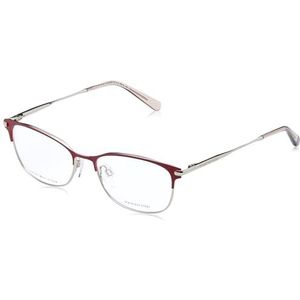Tommy Hilfiger TH 1958 bril, mat palladium rood, 53 voor dames, mat palladium rood