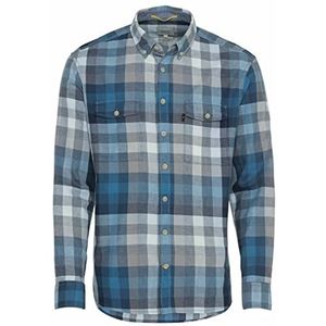 camel active Heren 409118/7S08 Overhemd, aqua, S