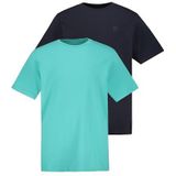 JP1880 - Shirt - Navy - Kwartmouw - 2 Pack