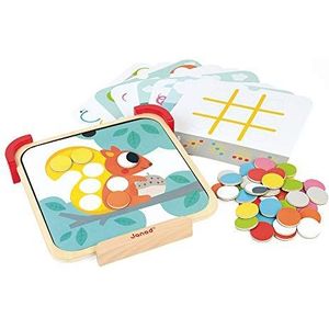 Janod - I Learn Colours - Magnetic Educational Toy - For children fom the Age of 2, J05321