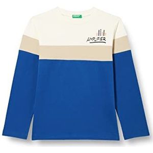 United Colors of Benetton T-Shirt M/L 3YN4C107Z, Vanille 036, El Kind