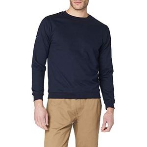 Trigema Sweatshirt voor heren, Donkerblauw, 3XL