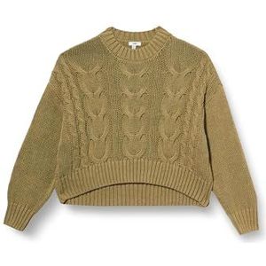 Mavi Sweater met ronde hals, zeemeermin, Kaki, XS