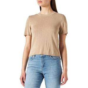 ONLY Dames Onlshirley S/S Pullover KNT Noos Sweater, Humus, XS