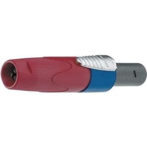 Neutrik NL4FX standaard 4-polige Speakon kabelstekker en rode kleurcode