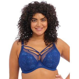 Elomi Brianna Strappy Onderdraad Plunge BH, Lapis, 38DD, Lapis, 85E