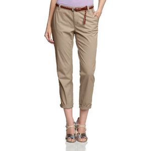 ESPRIT dames chino broek 054EE1B001 stretchige katoen-twill